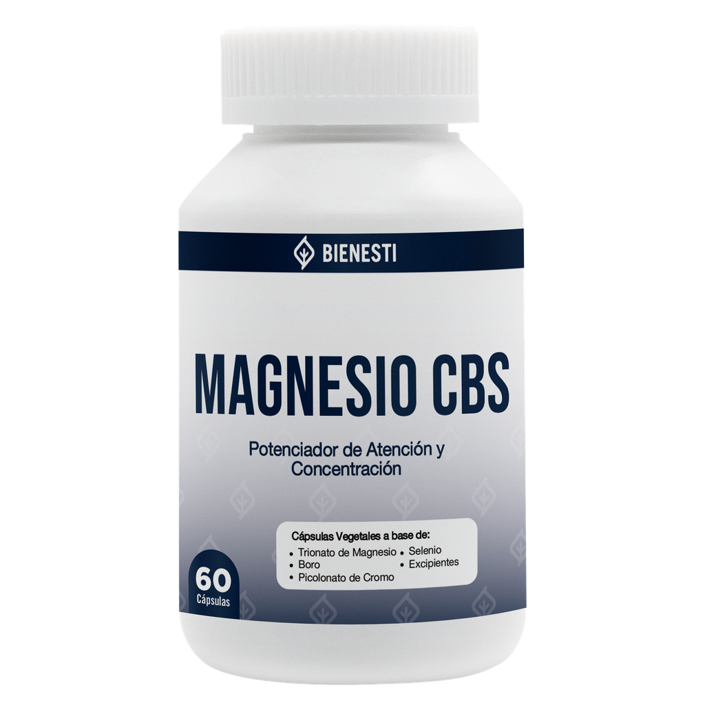 MAGNESIO CBS CAP FCO X 120 - QHANA MEDICAL