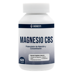 [UZ-0001070] MAGNESIO CBS CAP FCO X 120 - QHANA MEDICAL