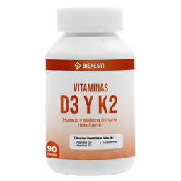 [UZ-0001073] VITAMINA D3 - K2 CAP FCO X 90 - QHANA MEDICAL