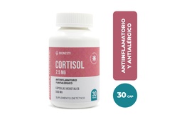 [UZ-0001081] CORTISOL 2.5 MG CAP FCO X 30 - QHANA MEDICAL